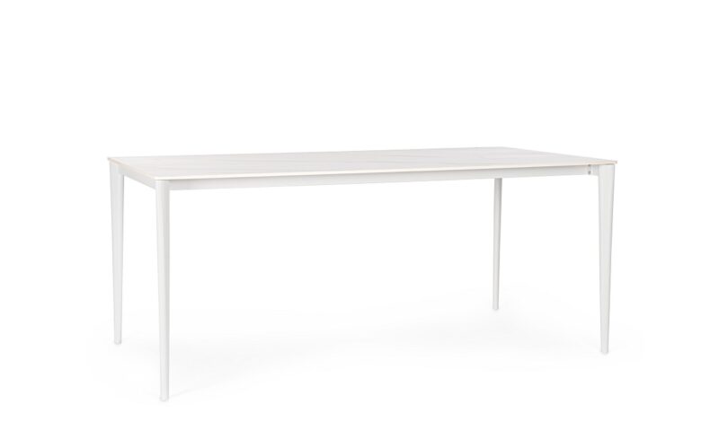 Reija - Mesa de 180 x 90 cm Blanco