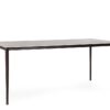 Reija - Mesa de 180 x 90 cm Rust/Gris