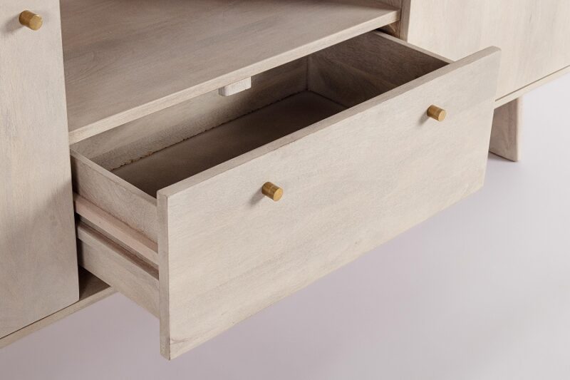 Elisheva - Mueble TV de 160 cm 2P1C - Imagen 7