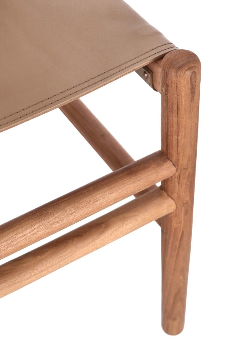 Caroline - Silla Natural/Camel - Imagen 7