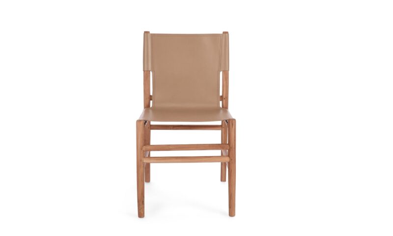 Caroline - Silla Natural/Camel - Imagen 3