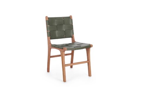 Joanna - Silla Natural/Verde