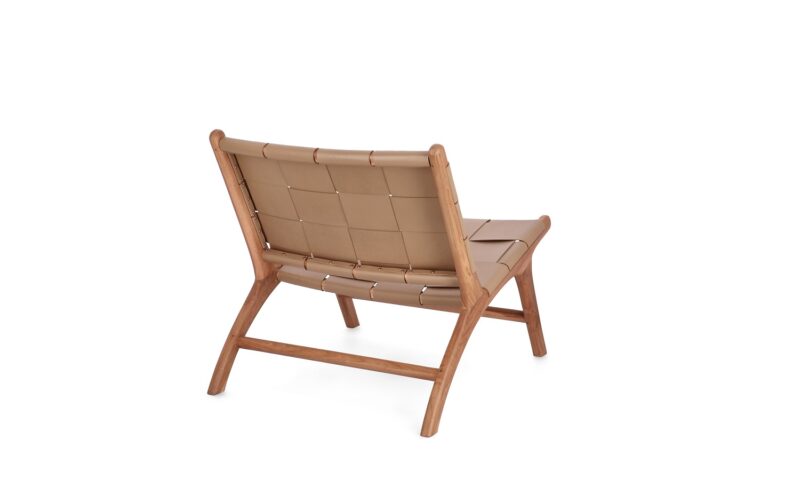 Joanna - Sillón Lounge Natural/Camel (Pack de 2) - Imagen 5
