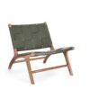 Joanna - Sillón Lounge Natural/Verde