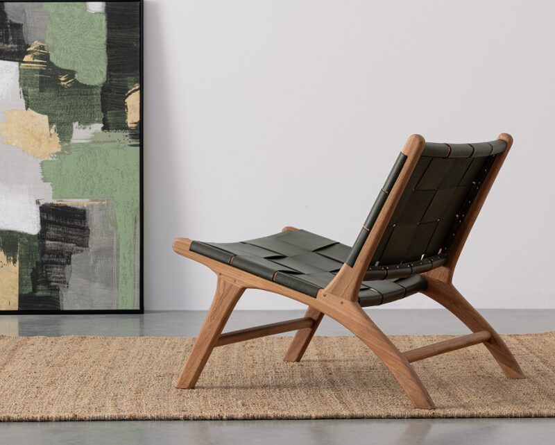 Joanna - Sillón Lounge Natural/Verde (Pack de 2) - Imagen 8