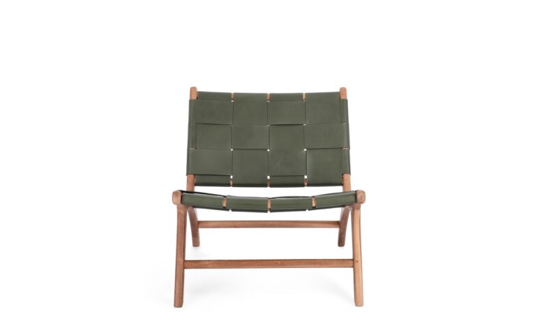 Joanna - Sillón Lounge Natural/Verde (Pack de 2) - Imagen 5