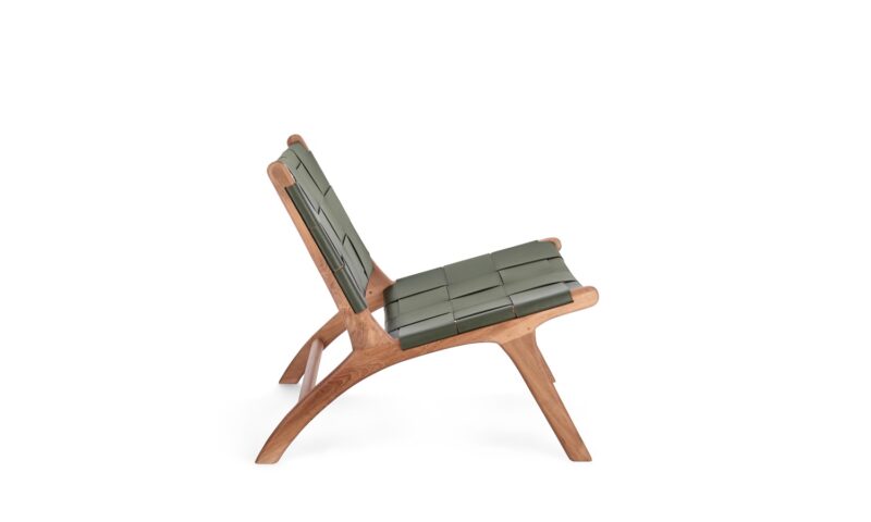 Joanna - Sillón Lounge Natural/Verde (Pack de 2) - Imagen 3