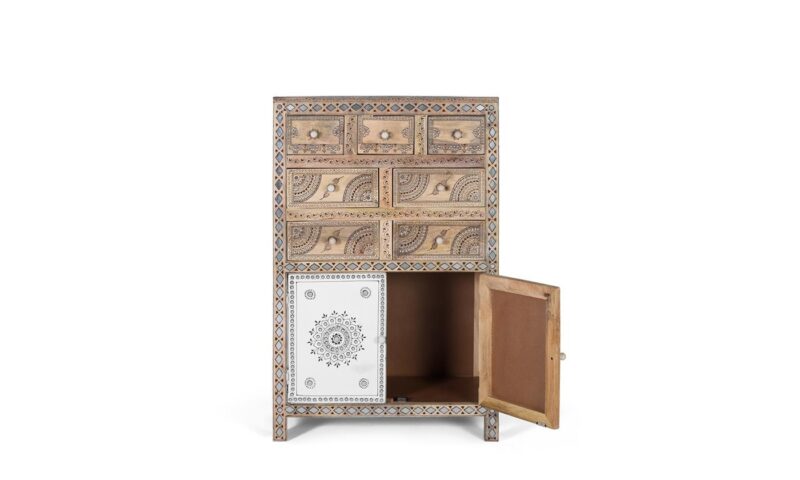 Siwan - Cajonera de 80 cm con 2P/7C - Imagen 3