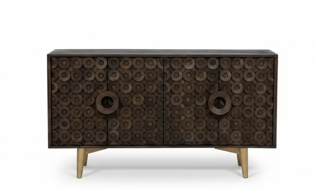 Barak - Aparador de 152 cm, con 4P