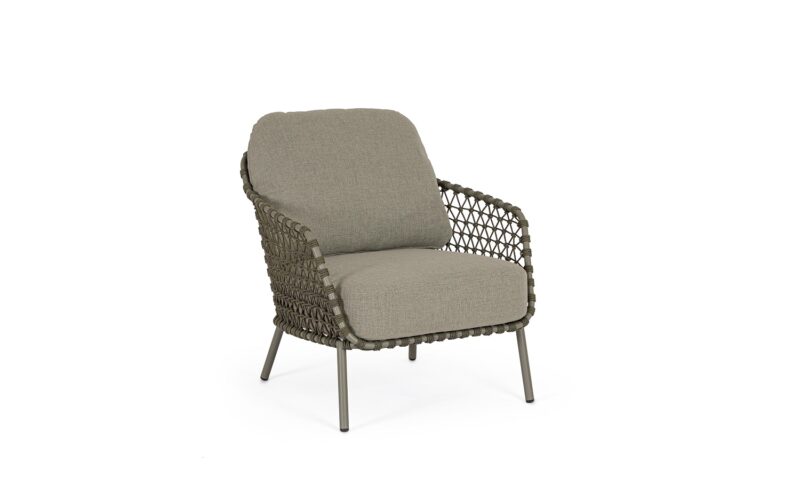 Ivissa - Sillón de exterior, Verde (Pack de 2 uds.) - Imagen 2