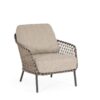 Ivissa - Sillón de exterior, Antracita/Taupe