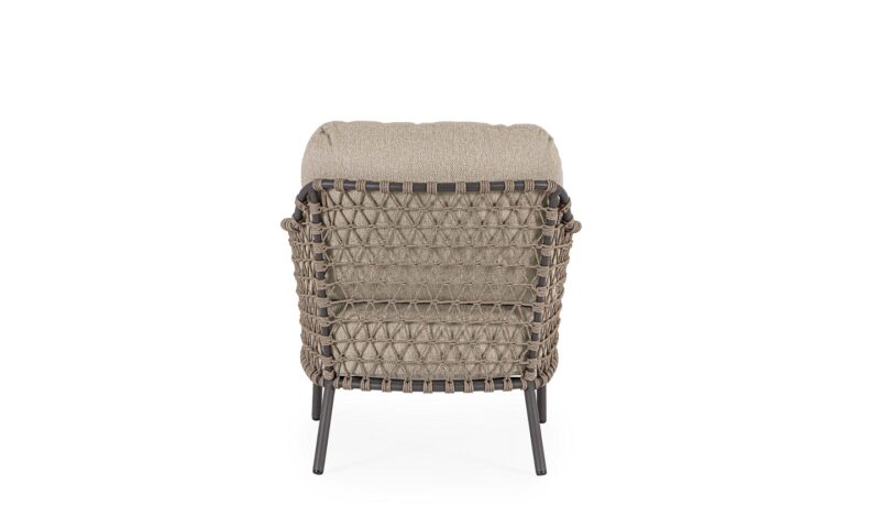 Ivissa - Sillón de exterior, Antracita/Taupe (Pack de 2 uds) - Imagen 6