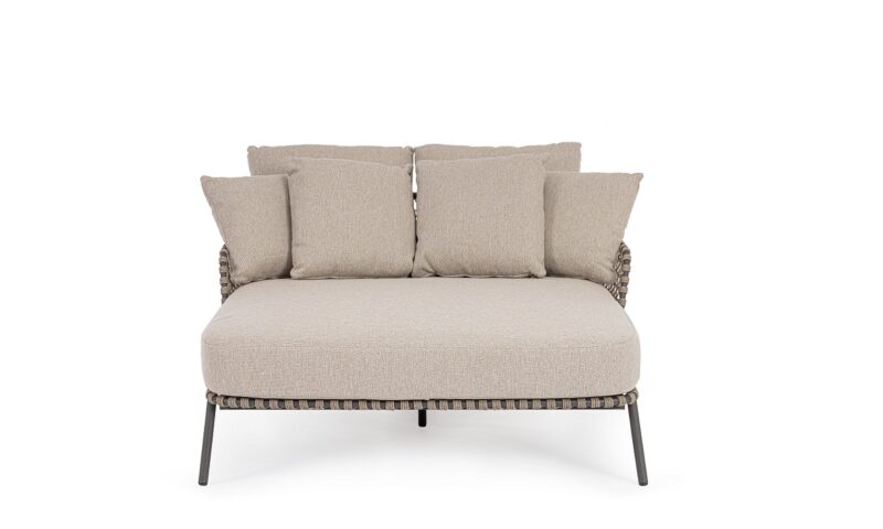 Ivissa - Daybed 2 PL, Antracita/Taupe - Imagen 3