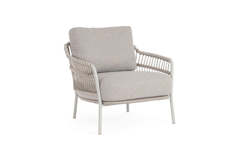 Talaia - Sillón de exterior, Frosty (Pack de 2 uds) - Imagen 2