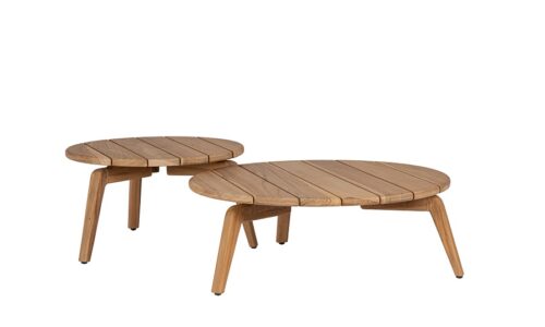 Eularia - Set Mesas Centro de 80 y 60 cm