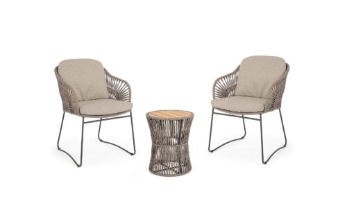 Carles - Conjunto de exterior Antracita/Taupe