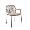 Canar - Silla de exterior, Antracita/Beige