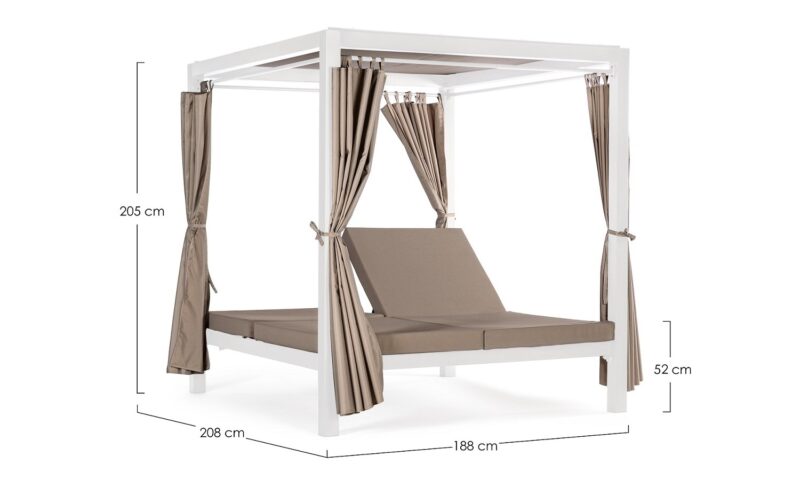 Dream - Daybed de exterior Blanco - Imagen 4