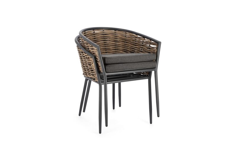 Maribela - Silla de exterior Antracita - Imagen 2