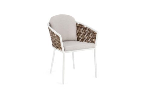 Maribela - Silla de exterior Blanco