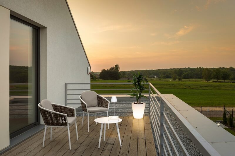 Maribela - Silla de exterior Blanco - Imagen 11