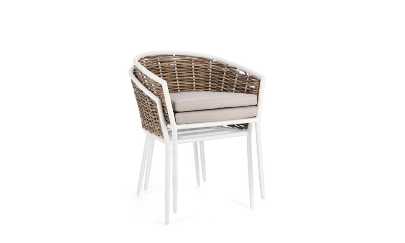 Maribela - Silla de exterior Blanco - Imagen 2