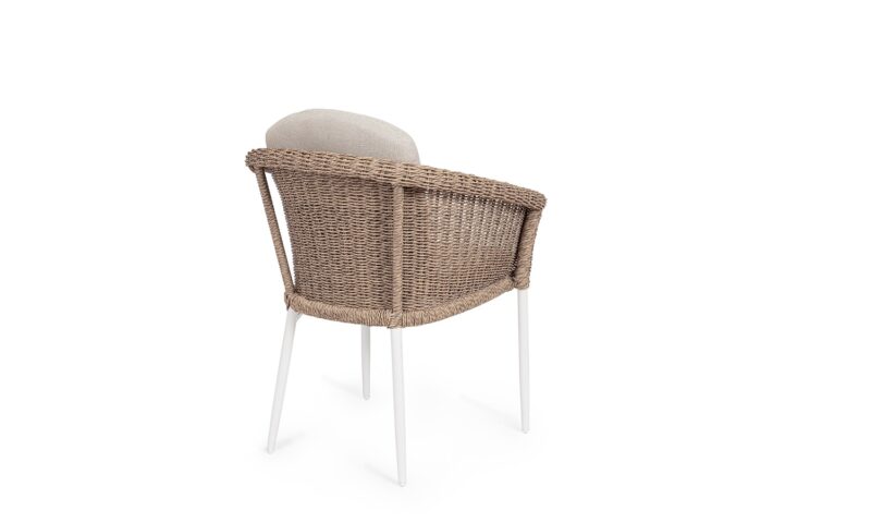 Oceana - Silla de exterior, Vapor/Natural - Imagen 4