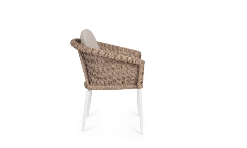Oceana - Silla de exterior, Vapor/Natural - Imagen 2