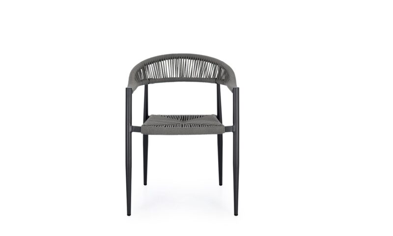 Jandia - Silla de exterior, Antracita/Gris - Imagen 4