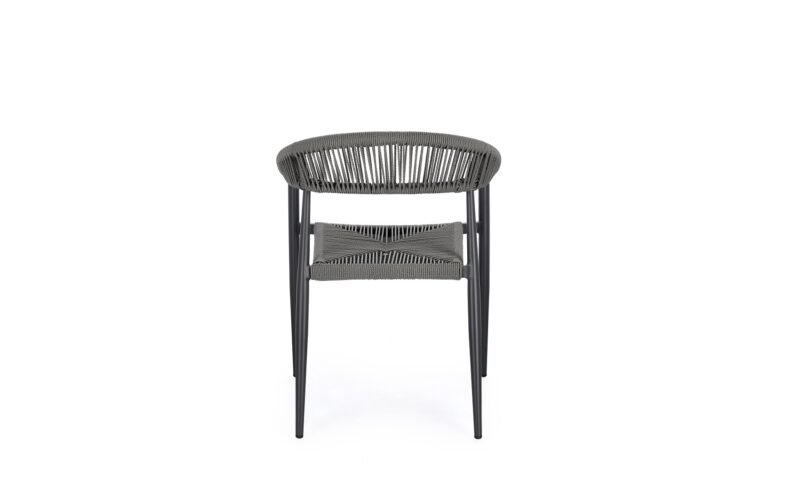 Jandia - Silla de exterior, Antracita/Gris - Imagen 6