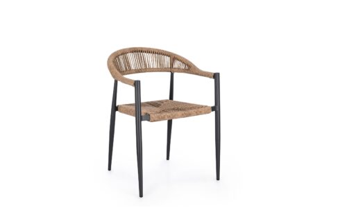 Jandia - Silla de exterior, Antracita/Natural