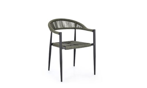 Jandia - Silla de exterior, Antracita/Verde