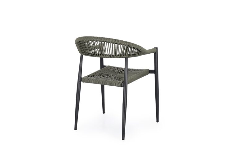 Jandia - Silla de exterior, Antracita/Verde - Imagen 5