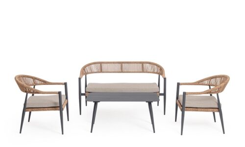 Jandia - Conjunto de exterior Antracita/Natural