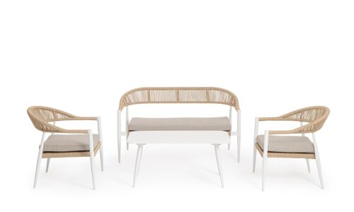 Jandia - Conjunto de exterior Blanco/Natural