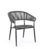 Algaida - Silla de exterior, Antracita/Gris