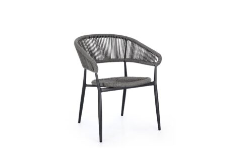 Algaida - Silla de exterior, Antracita/Gris