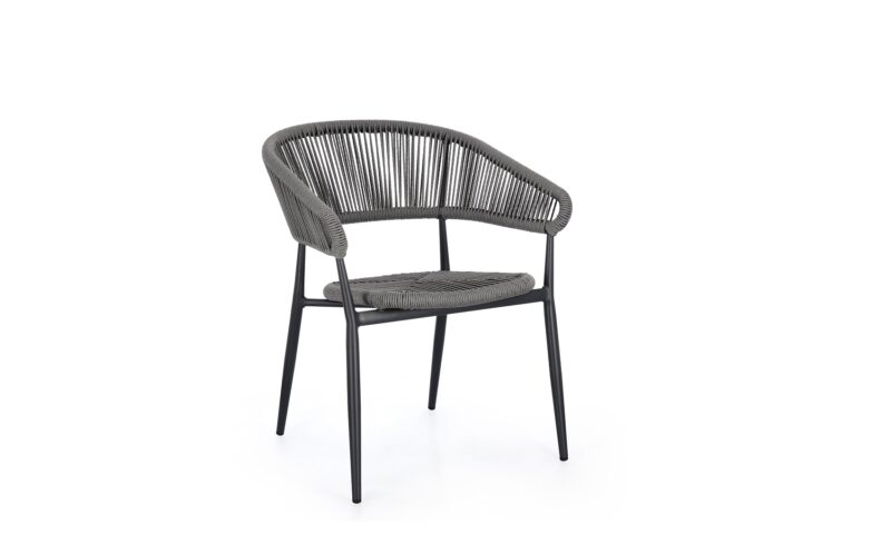 Algaida - Silla de exterior, Antracita/Gris
