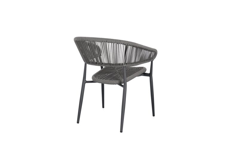 Algaida - Silla de exterior, Antracita/Gris - Imagen 5