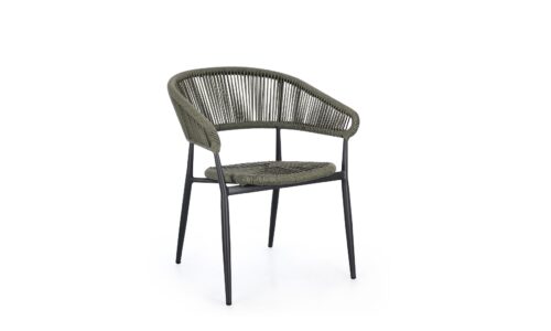 Algaida - Silla de exterior, Antracita/Verde