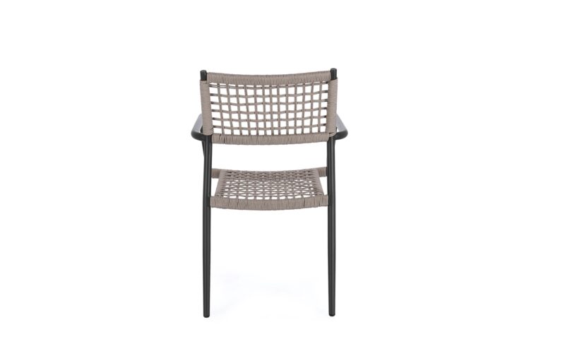 Caleta - Sillón de exterior, Antracita/Khaki - Apilables - Imagen 5