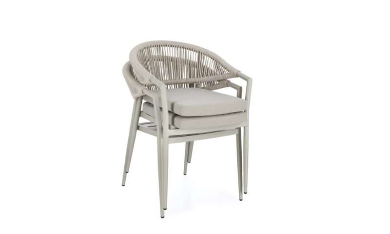 Millor - Silla de exterior, Saturn - Apilables - Imagen 6
