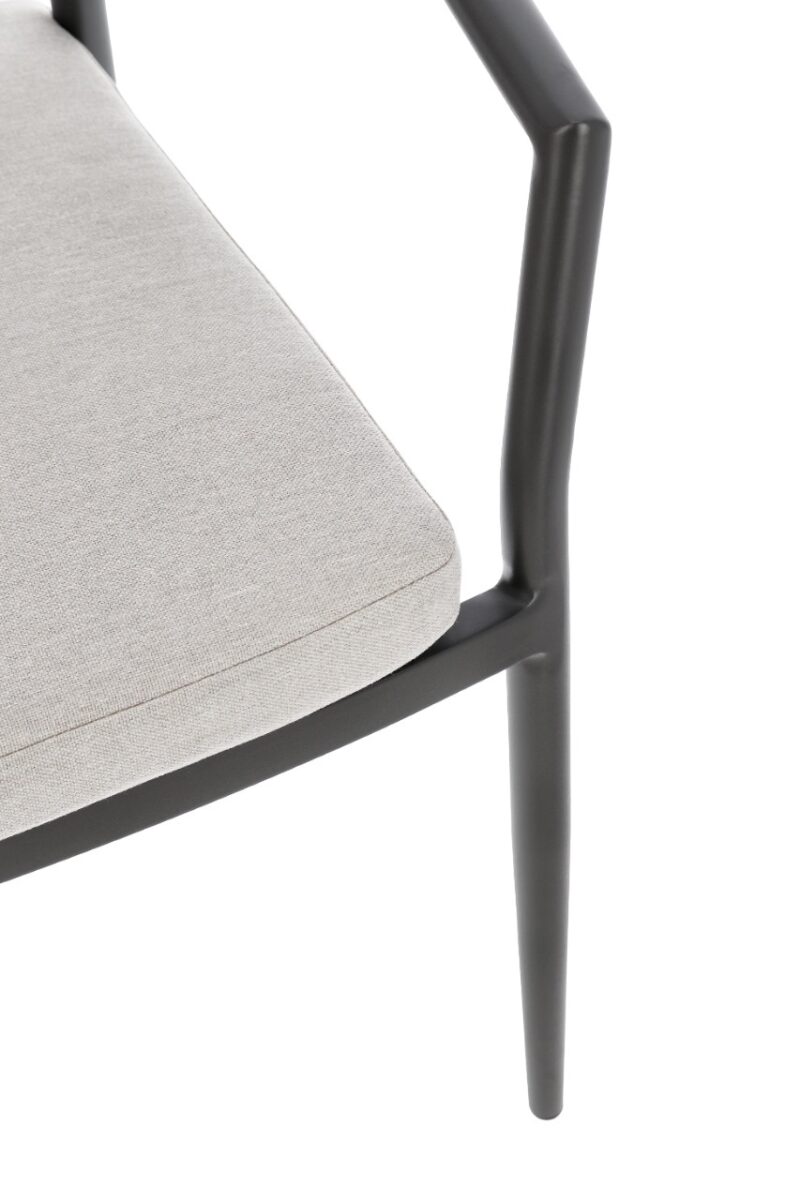 Millor - Silla de exterior, Antracita/Khaki - Apilables - Imagen 8