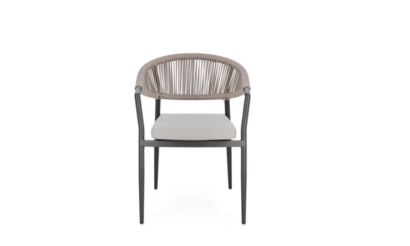 Millor - Silla de exterior, Antracita/Khaki - Apilables - Imagen 3