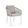 Galdana - Silla de exterior, Blanco - Apilables