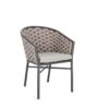 Margalida - Silla de exterior, Antracita/Khaki - Apilables