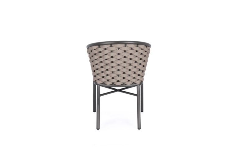 Margalida - Silla de exterior, Antracita/Khaki - Apilables - Imagen 5