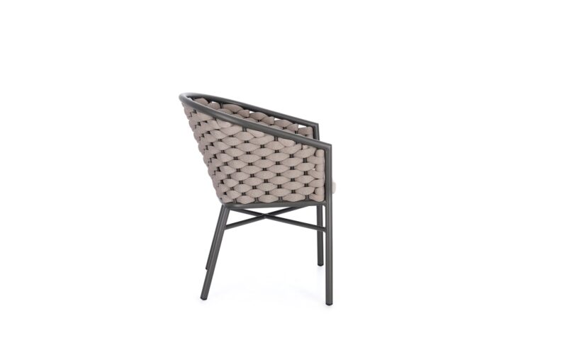 Margalida - Silla de exterior, Antracita/Khaki - Apilables - Imagen 2