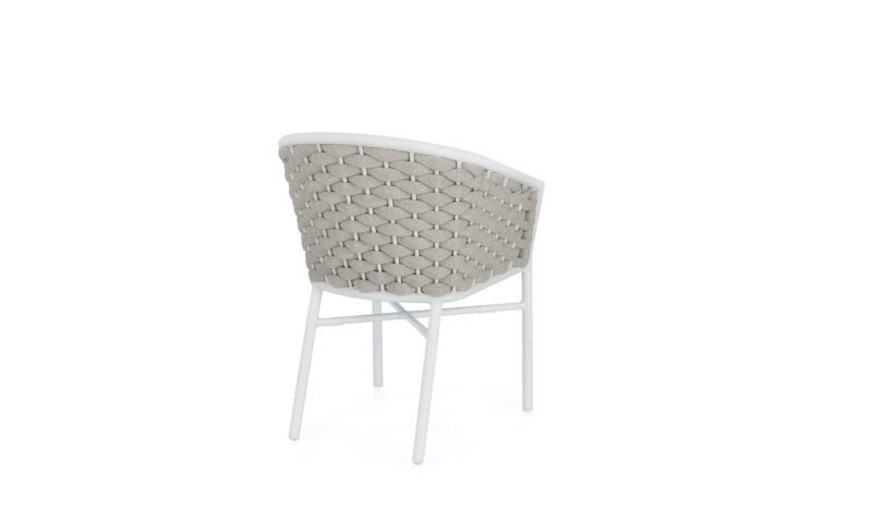 Margalida - Silla de exterior, Blanco - Apilables - Imagen 4
