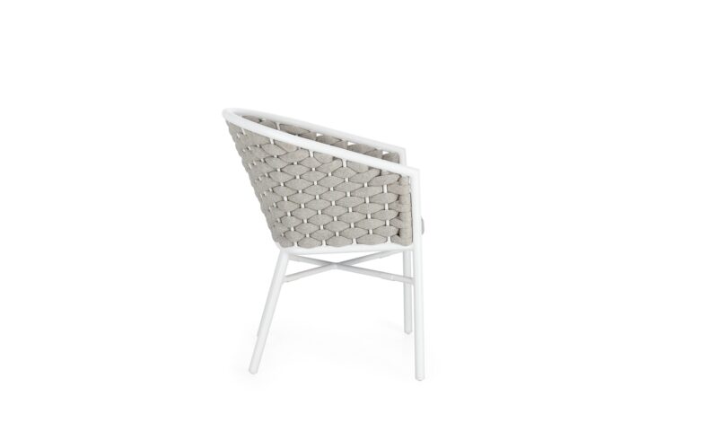 Margalida - Silla de exterior, Blanco - Apilables - Imagen 2